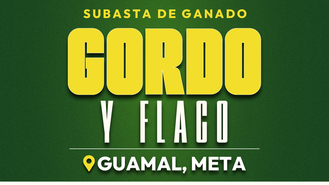 Subasta de Ganado Gordo y Flaco